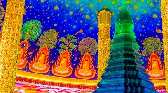 ワットパクナム（エメラルド寺院）